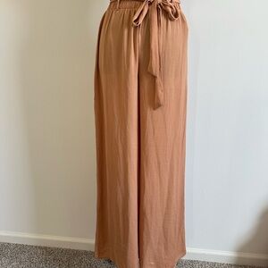 Forever 21 Tan Wide-Leg Pants